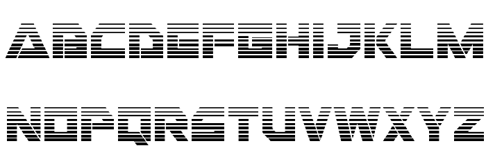 Liberty Island Gradient Regular Font LOWERCASE