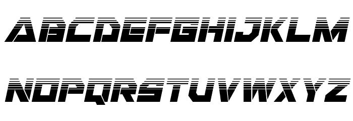 Liberty Island Half-Tone Italic Font LOWERCASE