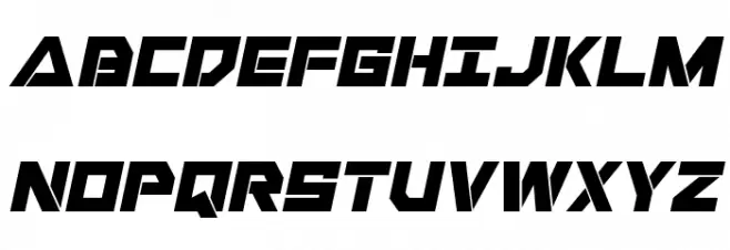 Liberty Island Italic Шрифта ВЕРХНИЙ