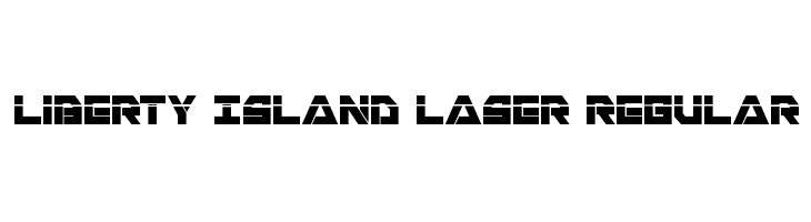 Liberty Island Laser Regular  免费字体下载