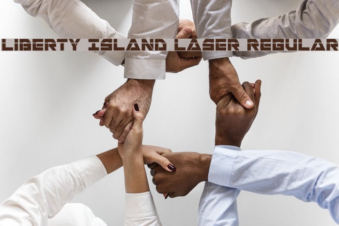 Liberty Island Laser Regular Font examples