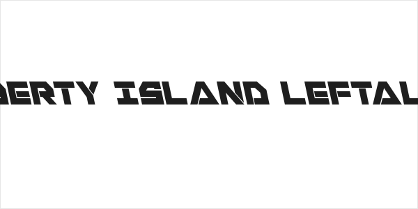Liberty Island Leftalic Logo