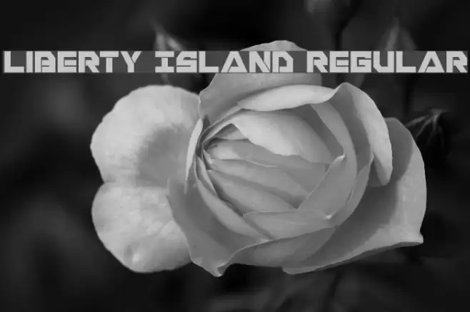 Liberty Island Regular Font examples