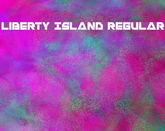 Liberty Island Regular Font examples