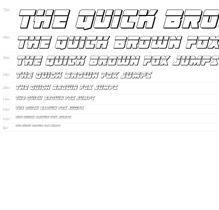 Liberty Legion 3D Laser Italic Waterfall