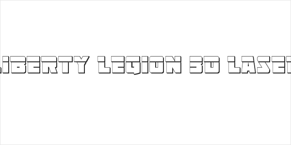 Liberty Legion 3D Laser Logo
