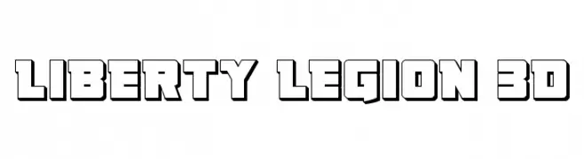 Liberty Legion 3D  تنزيل الخطوط