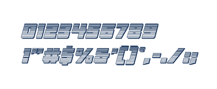 Liberty Legion Chrome Italic Other Characters