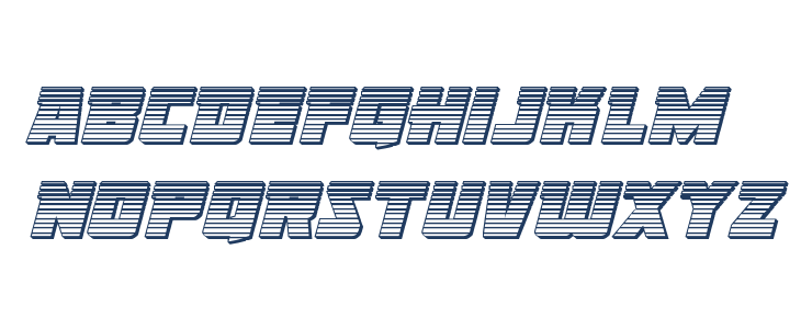 Liberty Legion Chrome Italic Lowercase