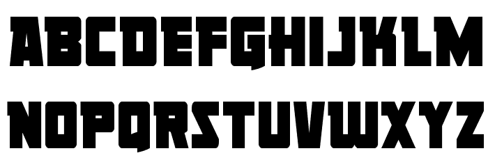 Liberty Legion Condensed Font LOWERCASE