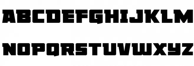 Liberty Legion Expanded Schriftart Groß