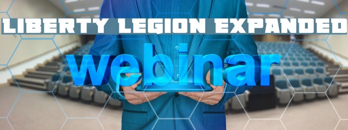 Liberty Legion Expanded Font examples