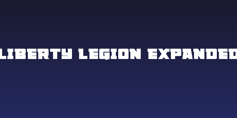 Liberty Legion Expanded Social Header