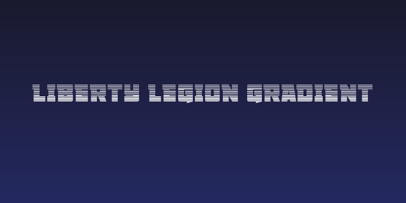 Liberty Legion Gradient Social Header