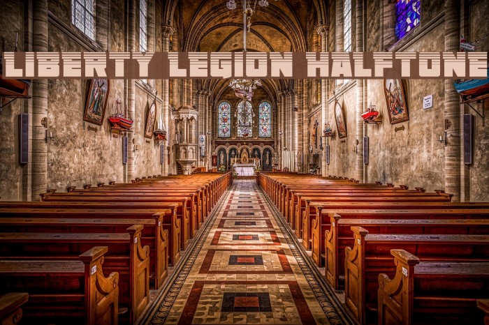 Liberty Legion Halftone Example 3