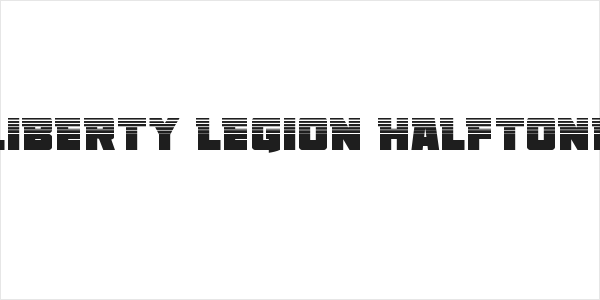 Liberty Legion Halftone Logo