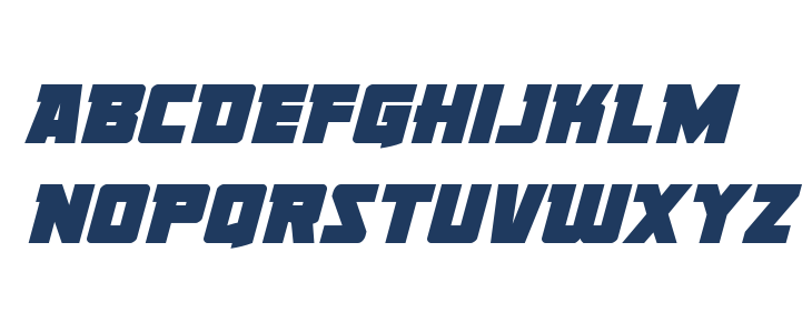 Liberty Legion Italic Lowercase