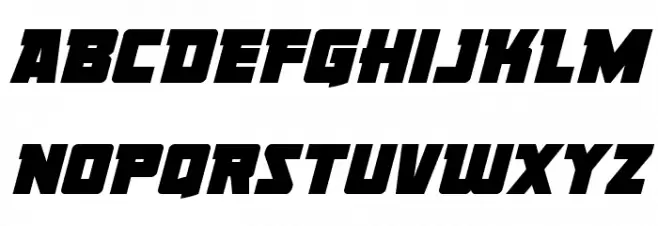 Liberty Legion Italic خط أحرف صغيرة