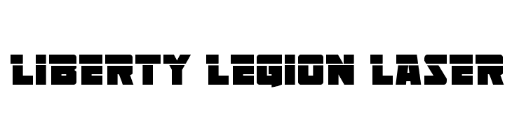Liberty Legion Laser  Descarca Fonturi Gratis