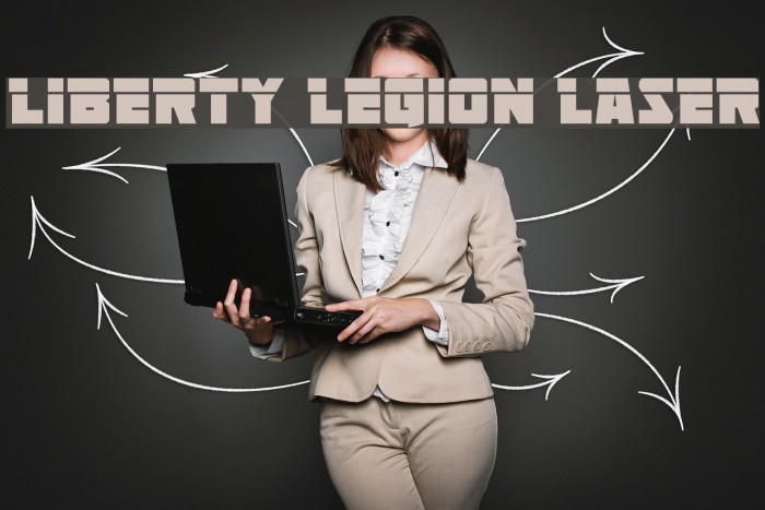 Liberty Legion Laser Font examples