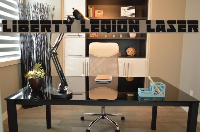 Liberty Legion Laser Font examples
