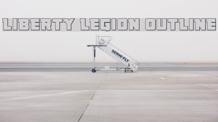 Liberty Legion Outline Example 2
