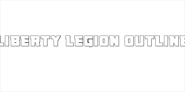 Liberty Legion Outline Logo