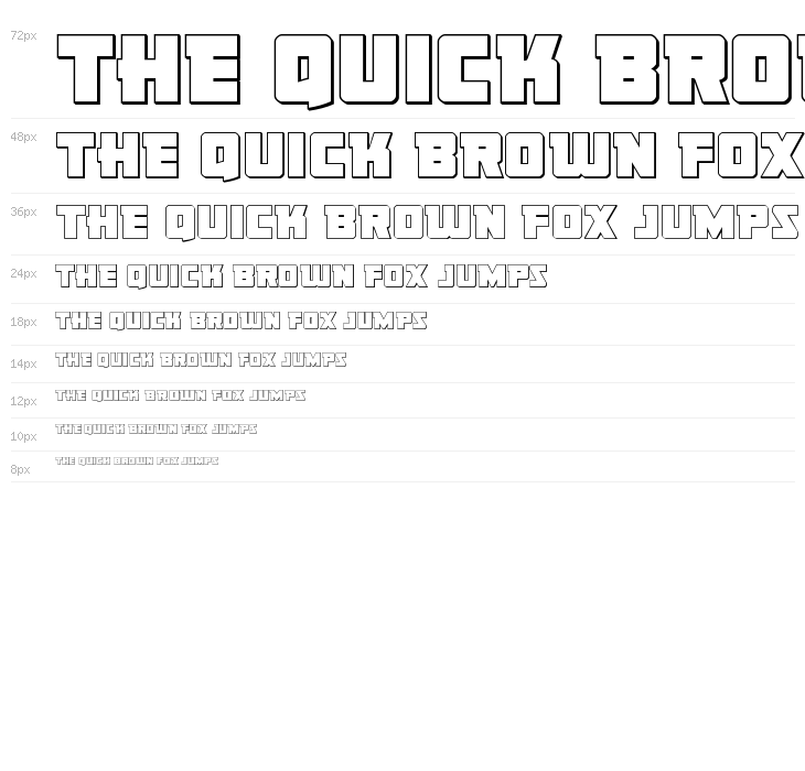 Liberty Legion Outline Waterfall