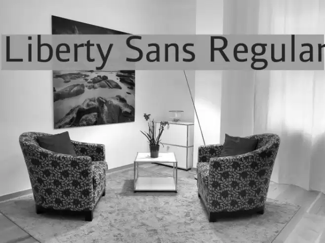 Liberty Sans Regular Font examples