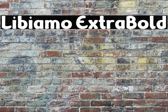 Libiamo ExtraBold Example 3