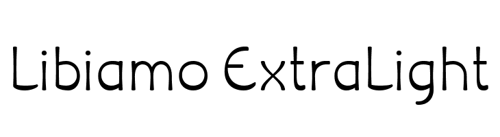 Libiamo ExtraLight  baixar fontes gratis
