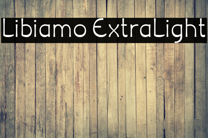 Libiamo ExtraLight Example 1