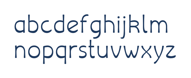 Libiamo ExtraLight Lowercase