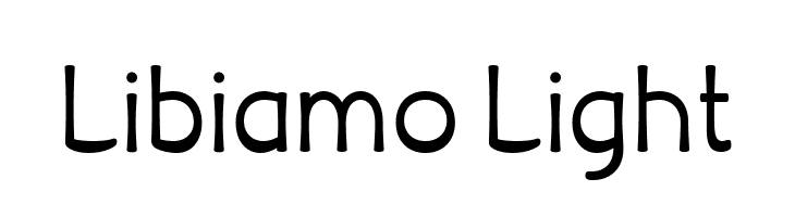 Libiamo Light  Descarca Fonturi Gratis