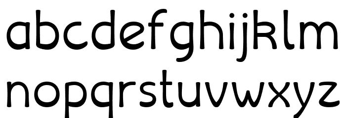 Libiamo Light Font LOWERCASE