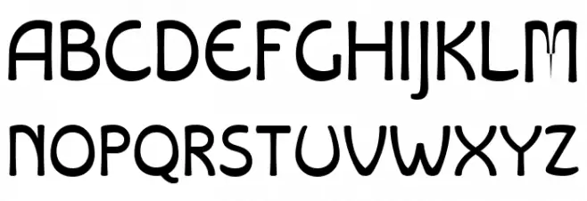Libiamo Regular フォント 大文字