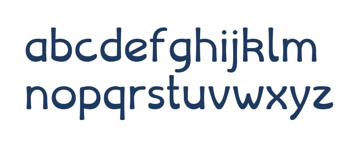 Libiamo Regular Lowercase