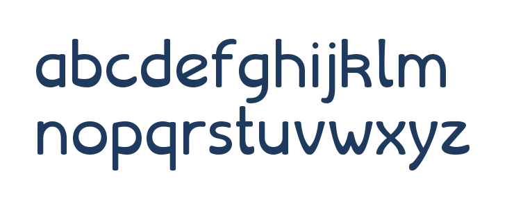 Libiamo Regular Lowercase