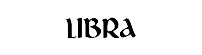 Libra  フリーフォントのダウンロード