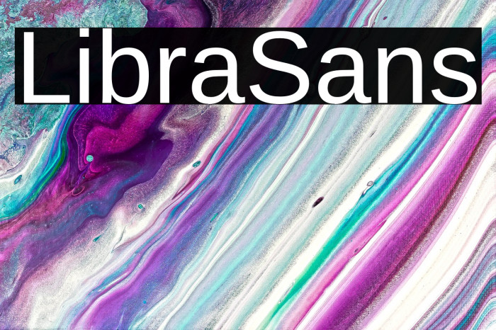 LibraSans Example 3