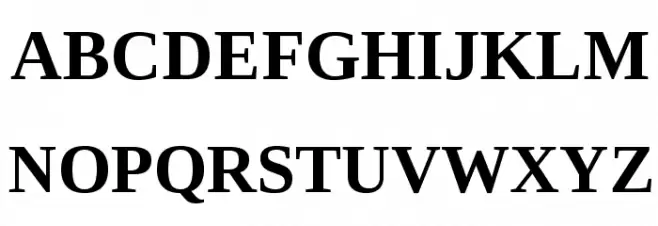 LibraSerifModern-Bold Шрифта ВЕРХНИЙ