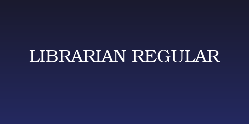 Librarian Regular Social Header