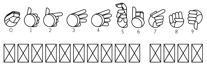 Libras-nilo Font OTHER CHARS