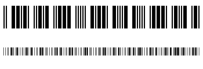 Libre Barcode 39 Extended Regular Font OTHER CHARS