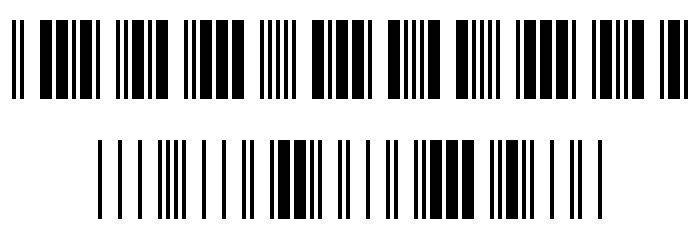 Libre Barcode 39 Regular Font OTHER CHARS