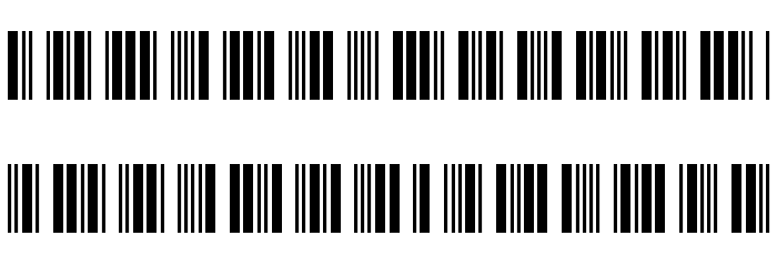 Libre Barcode 39 Regular Font LOWERCASE