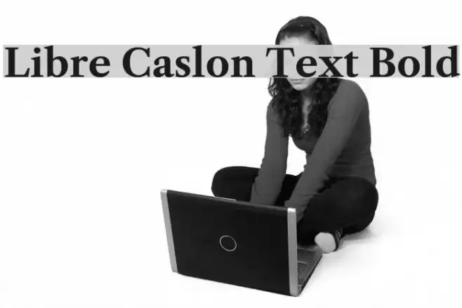 Libre Caslon Text Bold Font examples