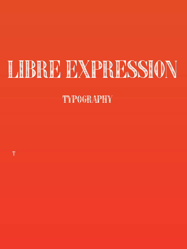 Libre Expression Poster