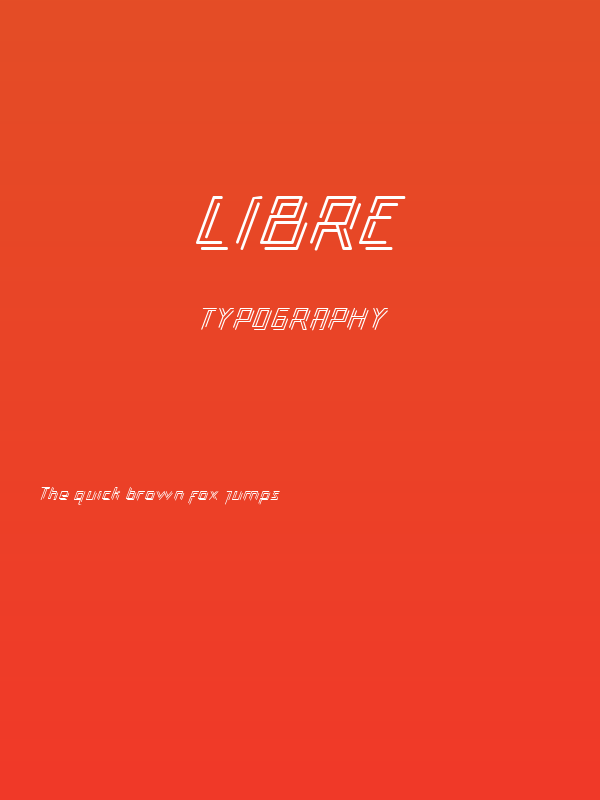 Libre Poster
