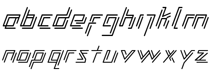 Libre Font LOWERCASE